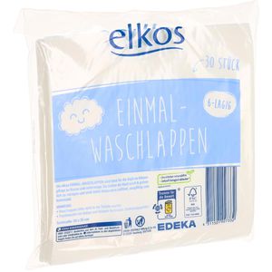 Produktbild für Einmalwaschlappen elkos