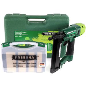Druckluftnagler Prebena 2XR-J-Paket, Set