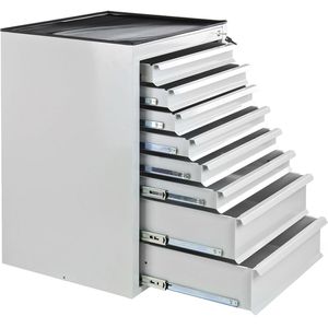 Schubladenschrank ADB 24861 Maxi, aus Metall