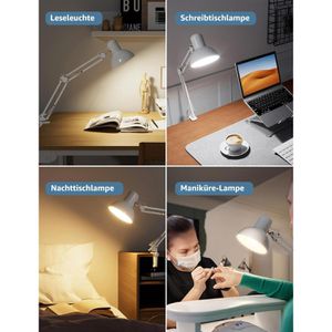 Produktbild für Schreibtischlampe Lepro Retro, mit E27-Fassung