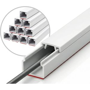 Kabelkanal Floordirekt fd-33434, weiß