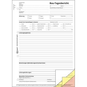Produktbild für Bautagebuch Böttcher-AG A4