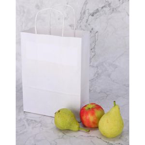Produktbild für Papiertüten Mailmedia weiß