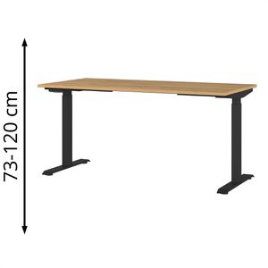 Schreibtisch Germania Agenda, 7908-582, eiche