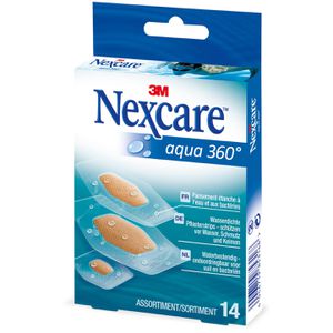 Pflaster Nexcare 3M aqua 360°, 14 Strips