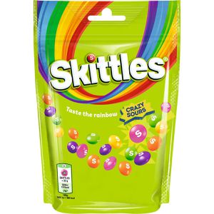 Kaubonbons Skittles Crazy Sours