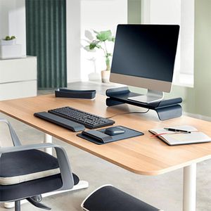 Produktbild für Monitorständer Leitz Ergo, 65040089 Kunststoff