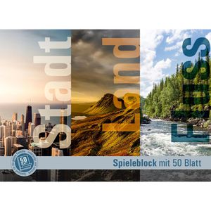 Produktbild für Spielblock itenga 33102209, Stadt Land Fluss