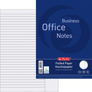 Produktbild für Kanzleipapier Herlitz Office, 100050622, liniert
