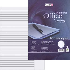 Kanzleipapier Landre Office, 100050622, liniert