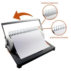 Produktbild für Bindegerät Peach PB200-30, A4, manuell