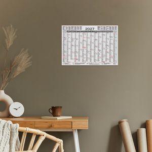 Produktbild für Tafelkalender Korsch 259827, mit Ferienübersicht