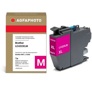 Tinte AgfaPhoto für Brother LC-422XLM, magenta