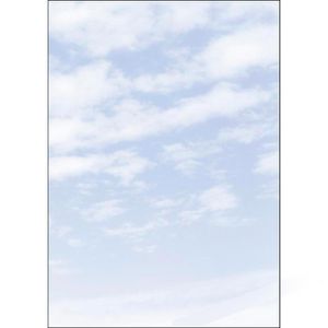 Produktbild für Briefpapier Sigel DP565, Clouds, A4