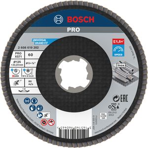 Fächerschleifscheibe Bosch PRO X571