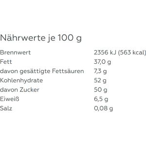 Produktbild für Nusscreme Glück aus Haselnüssen