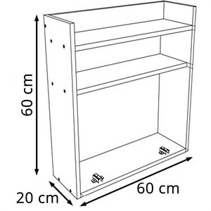 Produktbild für Wandschreibtisch VCM Dralis 918615