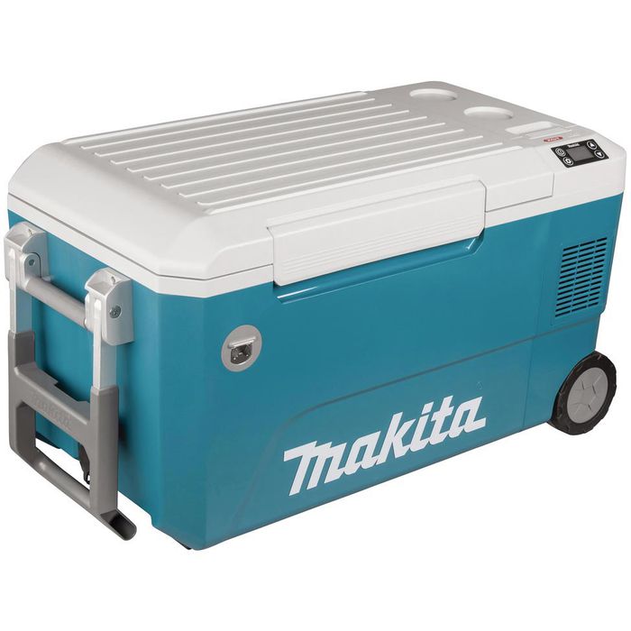 Makita Kühlbox CW002G, Trolley, 50 Liter, Akku-Kühlbox mit Kompressor,  40/12/24/230V – Böttcher AG
