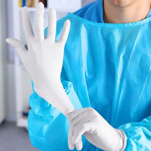 Produktbild für Einmalhandschuhe Franz-Mensch Safe Super Stretch, 100 Stück