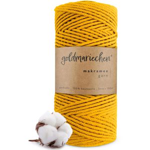 Makramee-Garn goldmariechen Premium