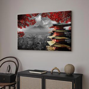 Produktbild für Wandbild Artgeist Japanischer Tempel