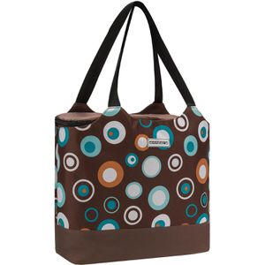 Kühltasche anndora 2-in-1 Einkaufstasche, braun, je 25 Liter