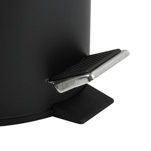 Produktbild für Mülleimer MSV 100265, schwarz matt