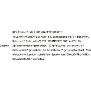 Produktbild für Müsli Hellma Feine Flocken Früchte, BIO