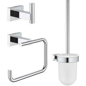 Badaccessoires-Set GROHE Essentials Cube WC-SET 3 in 1