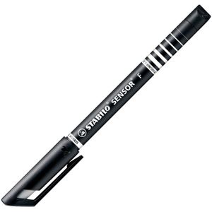 Produktbild für Fineliner Stabilo Sensor F, 189/46, schwarz