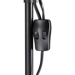 Produktbild für Stehlampe Monzana Alissa, schwarz, 175 cm