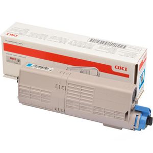 Produktbild für Toner Oki 46490403 cyan