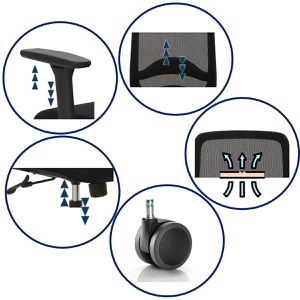 Produktbild für Bürostuhl Mayer myTRITON, 2218 26397