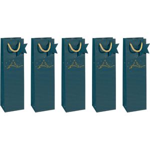 Produktbild für Geschenktüte Sigel GT036 Christmas Tree petrol