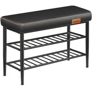 Schuhbank Vasagle EKHO, schwarz, aus Metall