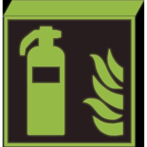 Produktbild für Hinweisschild Abtec ISO 7010 F001 Kunststoff, Fahnenschild