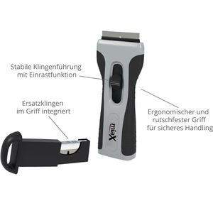 Produktbild für Schaber miaX Profi, mit 4 Edelstahlklingen