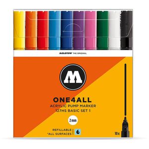 Acrylstifte Molotow One4All 127HS, Basic Set 1