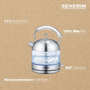Produktbild für Wasserkocher Severin WK 3459 Retro Design