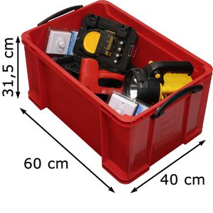 Produktbild für Aufbewahrungsbox Really-Useful-Box 48R, 48L