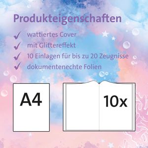 Produktbild für Zeugnismappe Roth 89342, mit Design und Effekt, A4