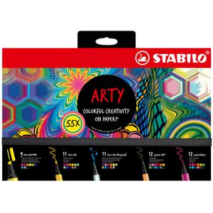 Produktbild für Malset Stabilo ARTY Creative Set Filzstifte