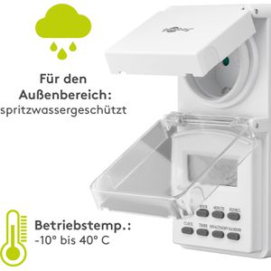 Produktbild für Zeitschaltuhr Goobay 51301, digital