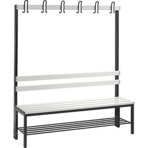 Produktbild für Umkleidebank CP-Möbel 8051-110, Sitzfläche Kunststoff, 150 cm