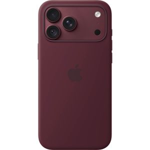 Produktbild für Handyhülle Apple Silikon Case MK914ZM/A, MagSafe, burgunder