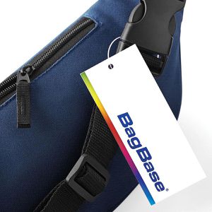 Produktbild für Bauchtasche BagBase BG42, aus Polyester, blau