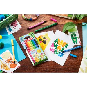 Produktbild für Filzstifte Stabilo Pen 68 Mini Animal Vibes, 668/8-07