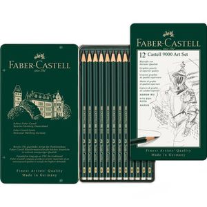 Produktbild für Bleistift Faber-Castell 9000 Art Set, 119065