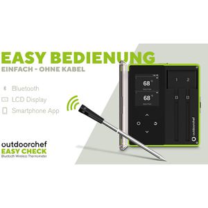 Produktbild für Fleischthermometer Outdoorchef 14.491.95, Easy Check Dual