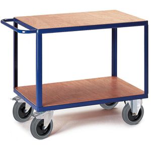 Produktbild für Tischwagen Rollcart 06-7528, aus Metall &amp; Holz